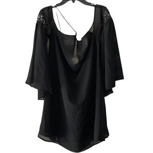 Stella Laguna Beach black semi-sheer tunic/dress